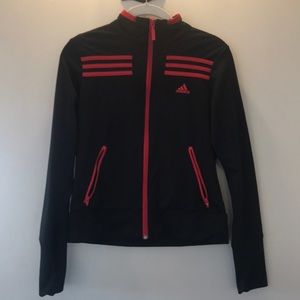 Adidas zip up track jacket